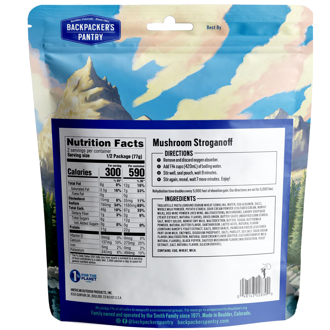 Mushroom Stroganoff (2 Servings) alternate view