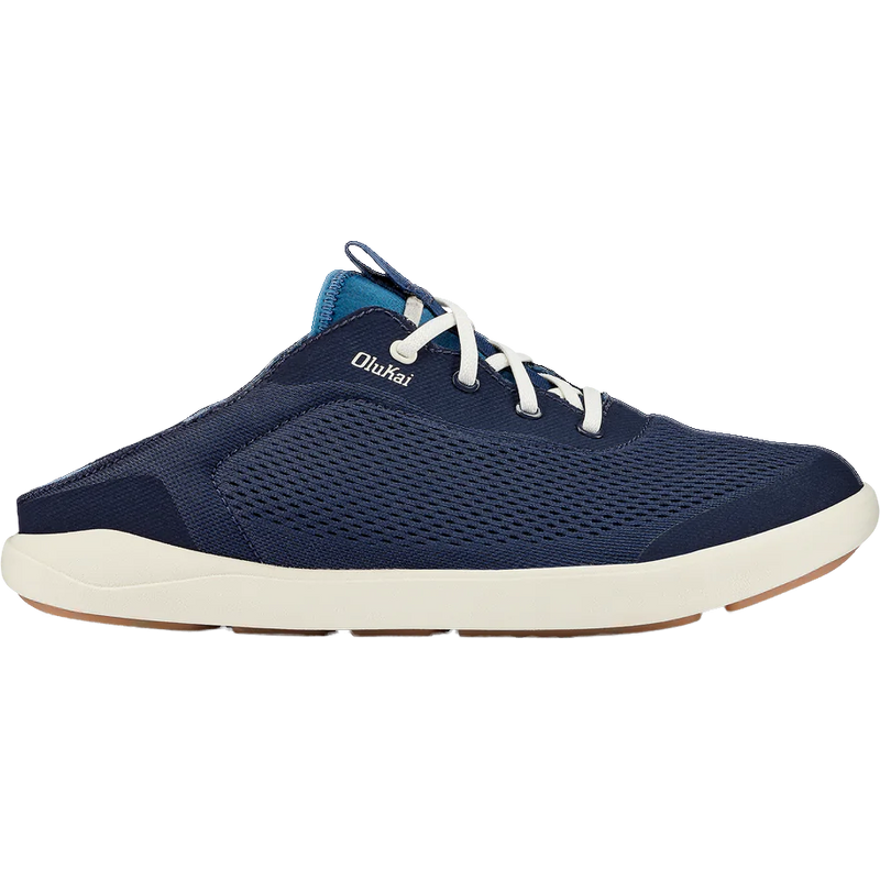 Men's Moku Pae, Olukai Men's Moku Pae DE18-Trench Blue/Off White back down