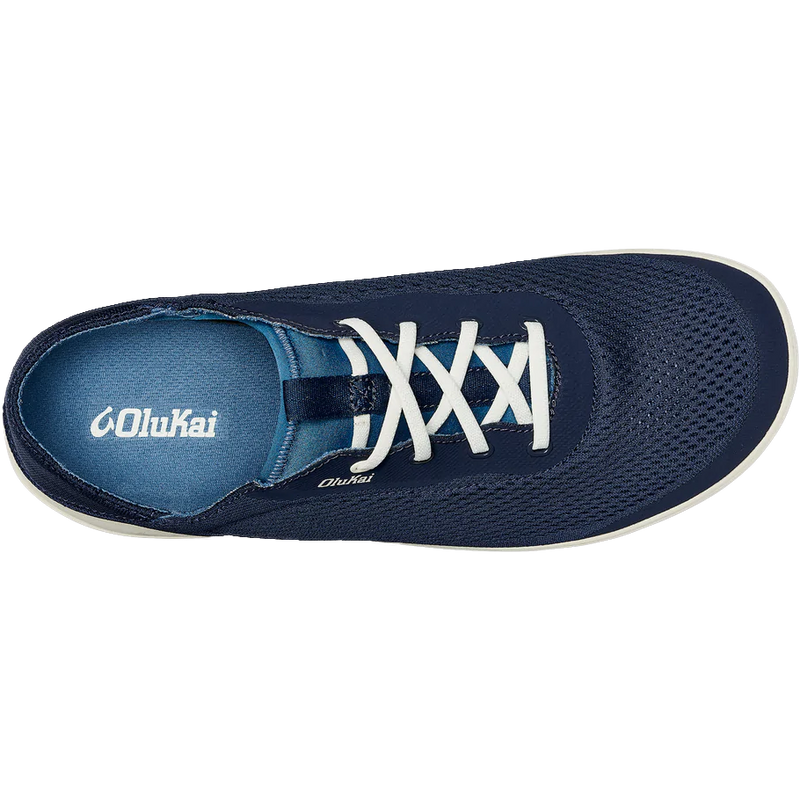 Men's Moku Pae, Olukai Men's Moku Pae DE18-Trench Blue/Off White aerial