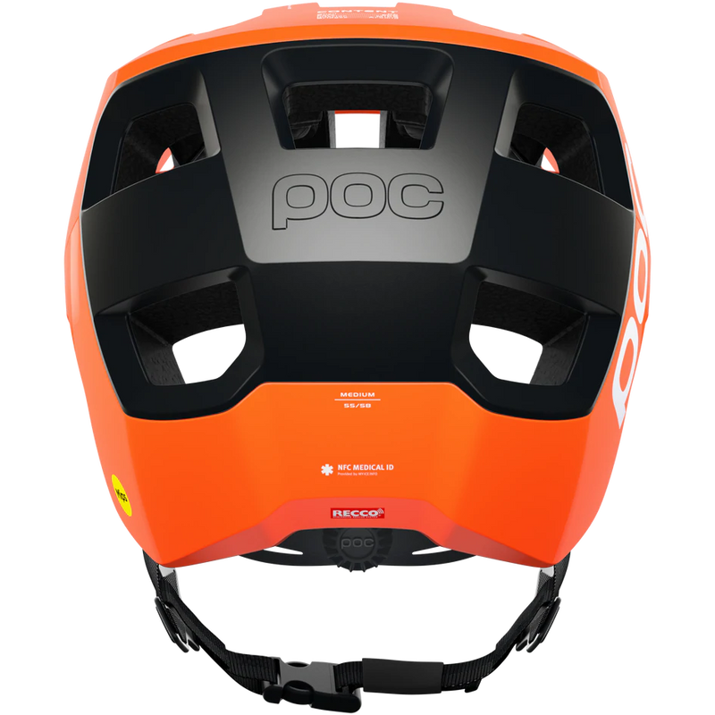 Kortal Race MIPS, POC Sports Kortal Race MIPS Fluorescent Orange Alt View Back
