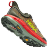 Hoka Men's Mafate Speed 4 TFST-Thyme/Fiesta Alt View Heel Angle