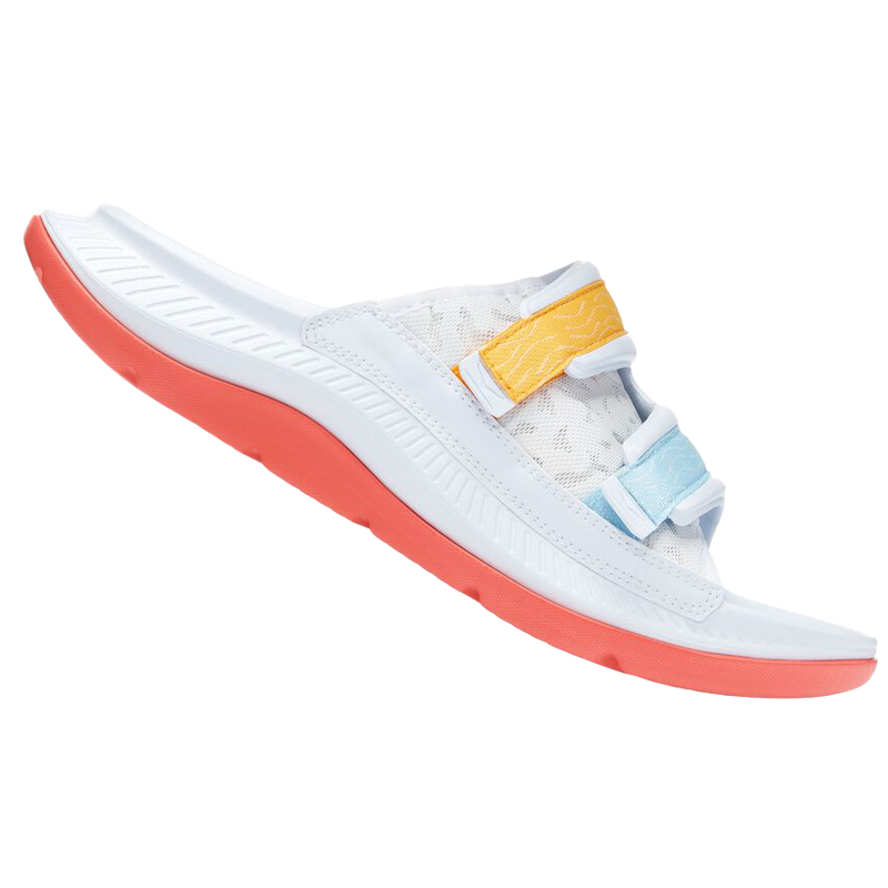 Ora Luxe, Hoka Women's Ora Luxe WCLL-White/Camellia Alt View Side Angle