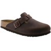 Birkenstock Men's Boston Clog Soft Footbed Taupe