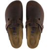 Birkenstock Men's Boston Clog Soft Footbed Taupe