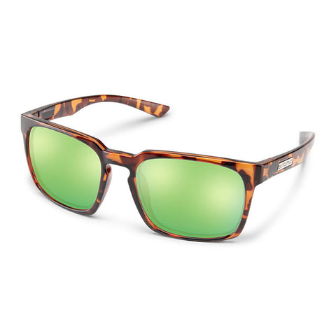 Hundo - Tortoise/Green Mirror Polarized