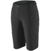 Patagonia Women's Dirt Roamer Bike Shorts in black.