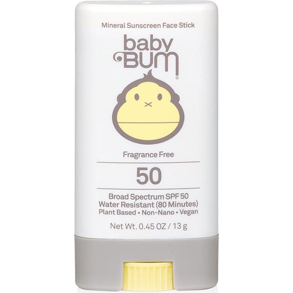 Baby Bum Mineral Sunscreen Face Stick SPF 50 - 0.45 oz, Featured Image
