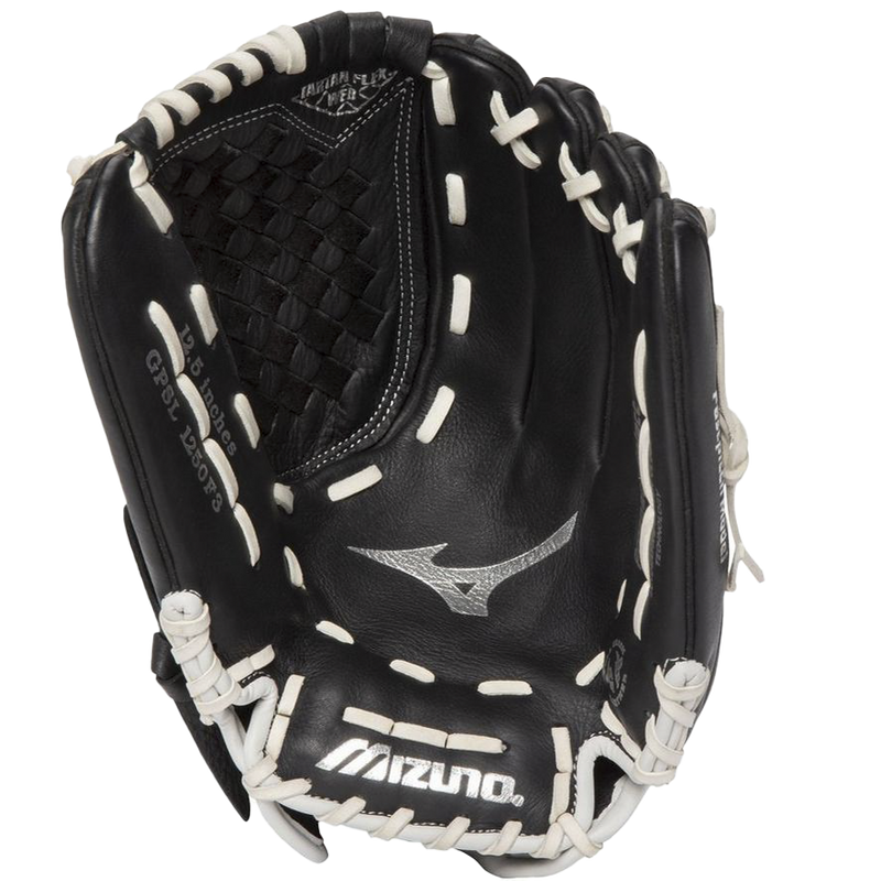Women's Prospect Select Series Fastpitch 12.5" - Left Hand Throw, Mizuno Youth Prospect Select Series Fastpitch 12.5" - Left Hand Throw black