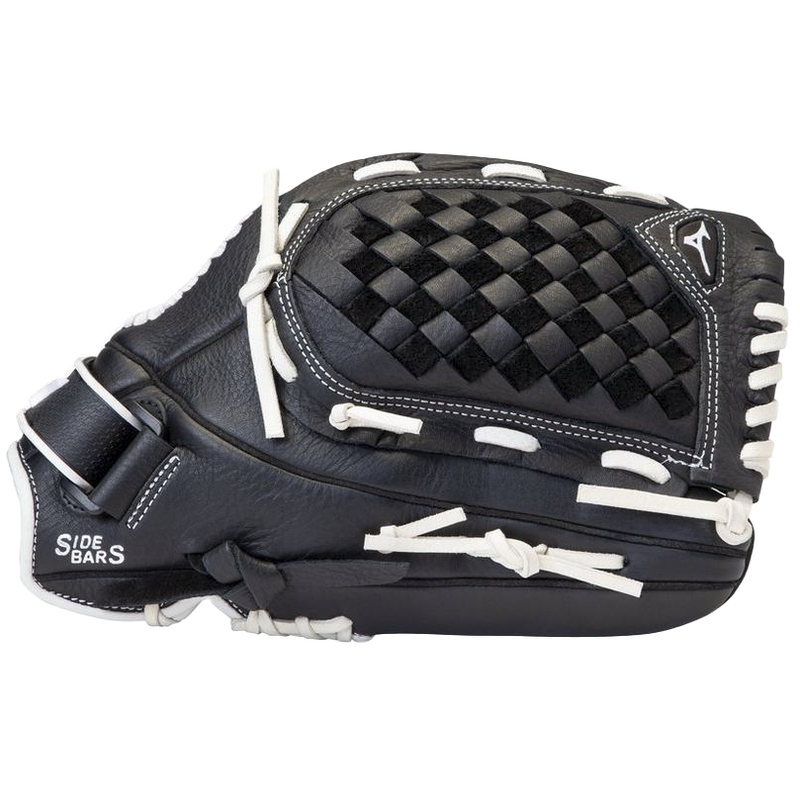 Women's Prospect Select Series Fastpitch 12.5" - Left Hand Throw, Mizuno Youth Prospect Select Series Fastpitch 12.5" - Left Hand Throw black