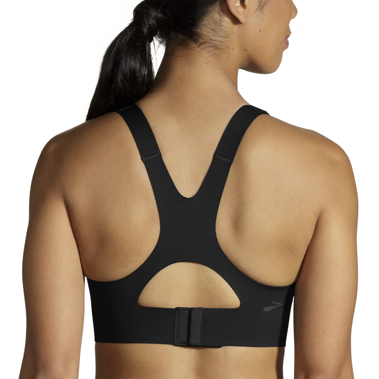 Women's Dare Racerback 2.0, Brooks Women's Dare Racerback 2.0 001-Black Alt View Back