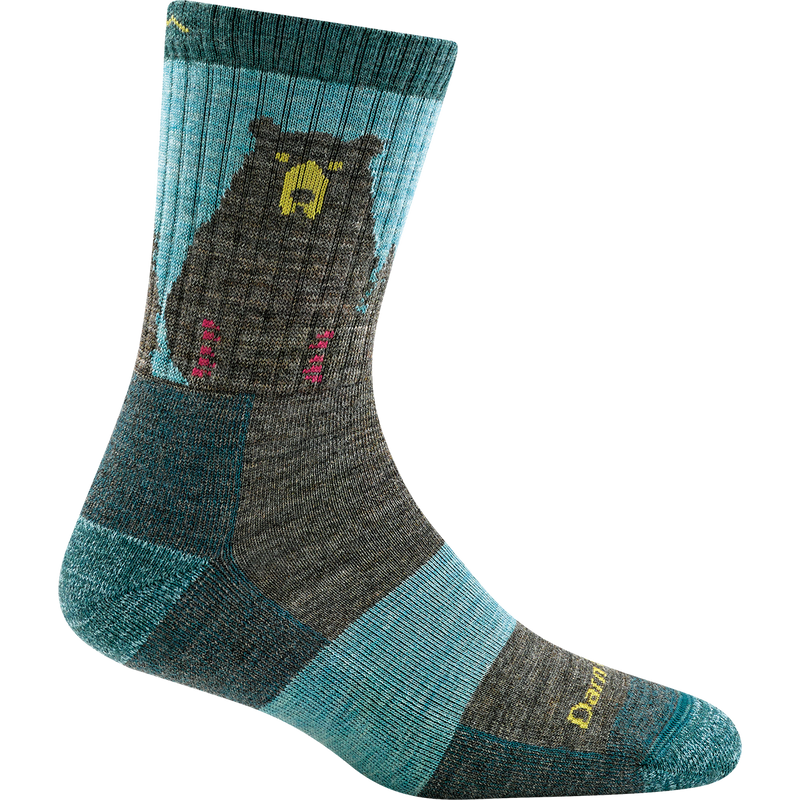 Women's Bear Town Micro Crew, Featured Image
