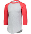 Heather Grey/Red