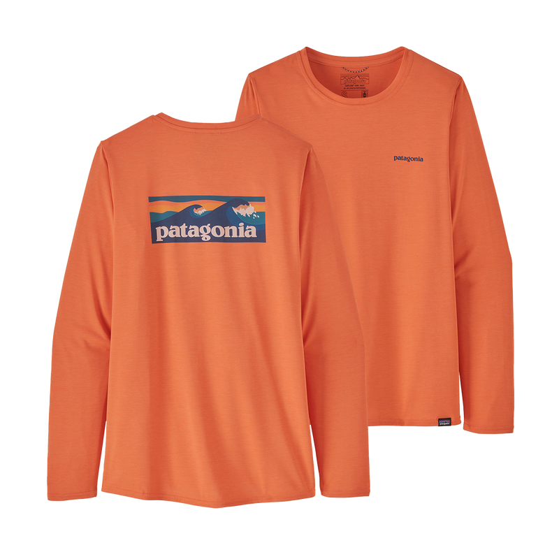 Women's Long Sleeve Capilene Cool Daily Graphic Shirt, Featured Image