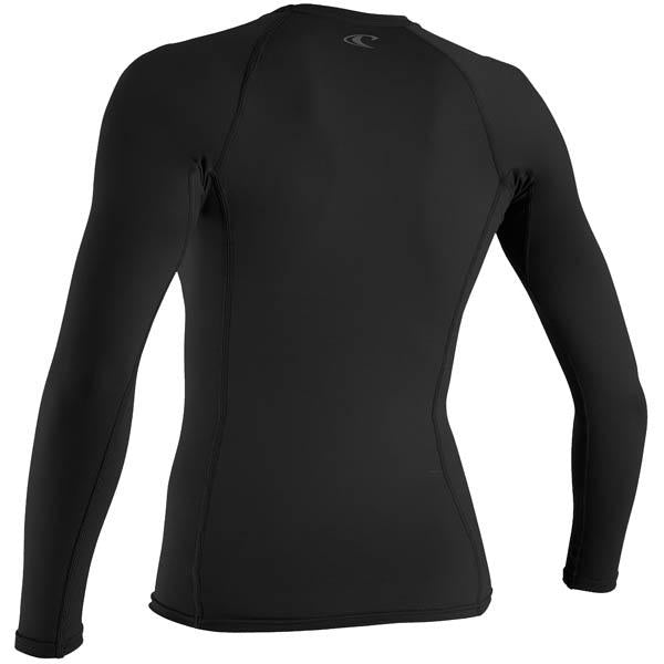 Women's Thermo X Long Sleeve Crew, O'Neill Wetsuits Women's Thermo X Long Sleeve Crew 002-Black