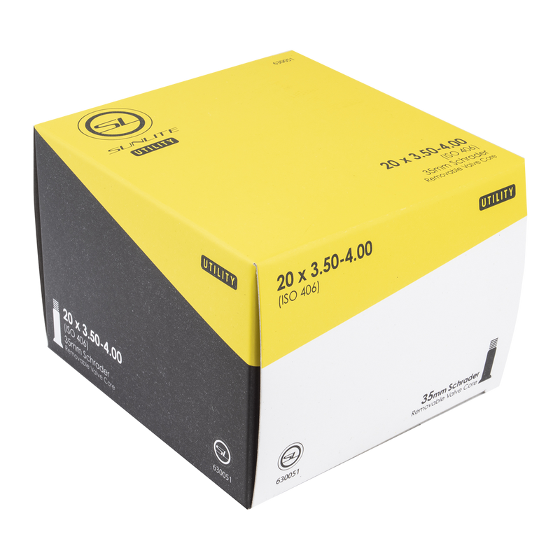 Utili-T Standard 20x3.5-4.0 Schrader Valve Tubes, Featured Image