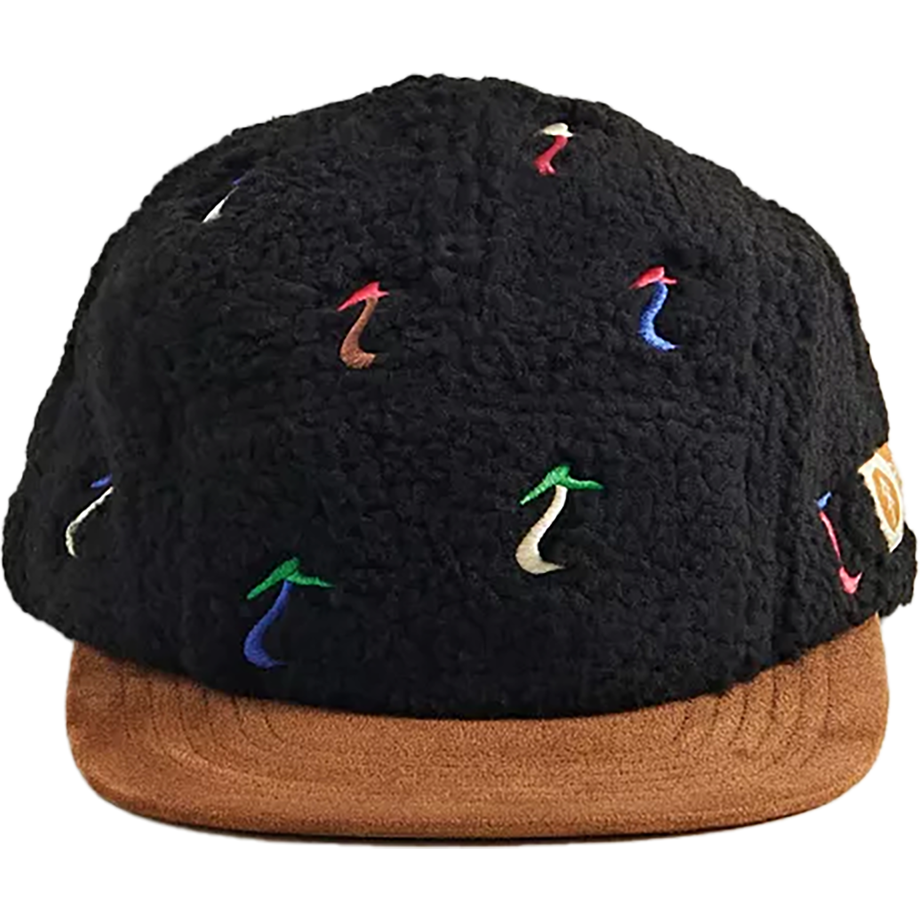 Dancing Shrooms 5-Panel Fleece Hat alternate view