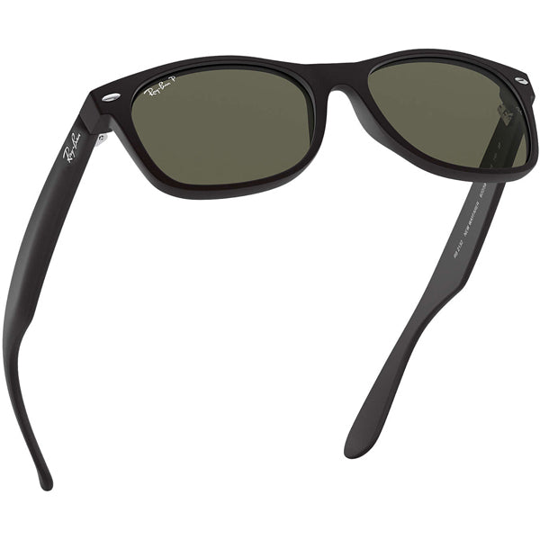 New Wayfarer - Rubber Black/Polarized Green alternate view