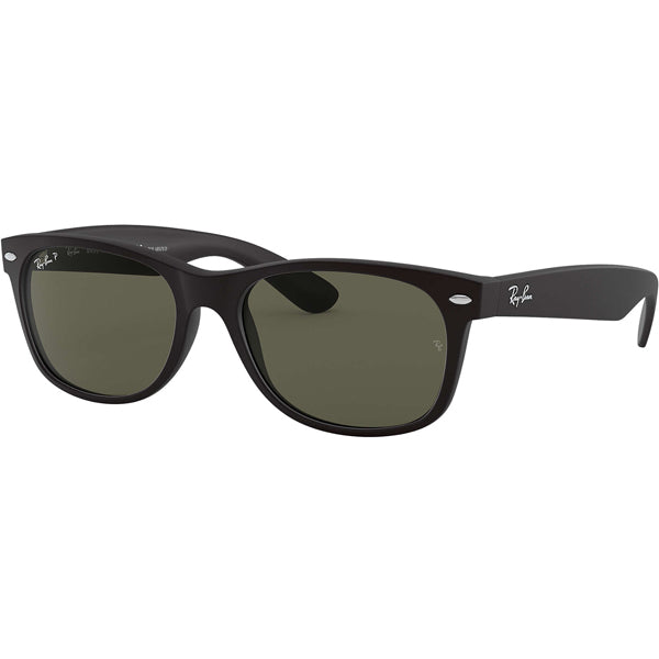New Wayfarer - Rubber Black/Polarized Green alternate view