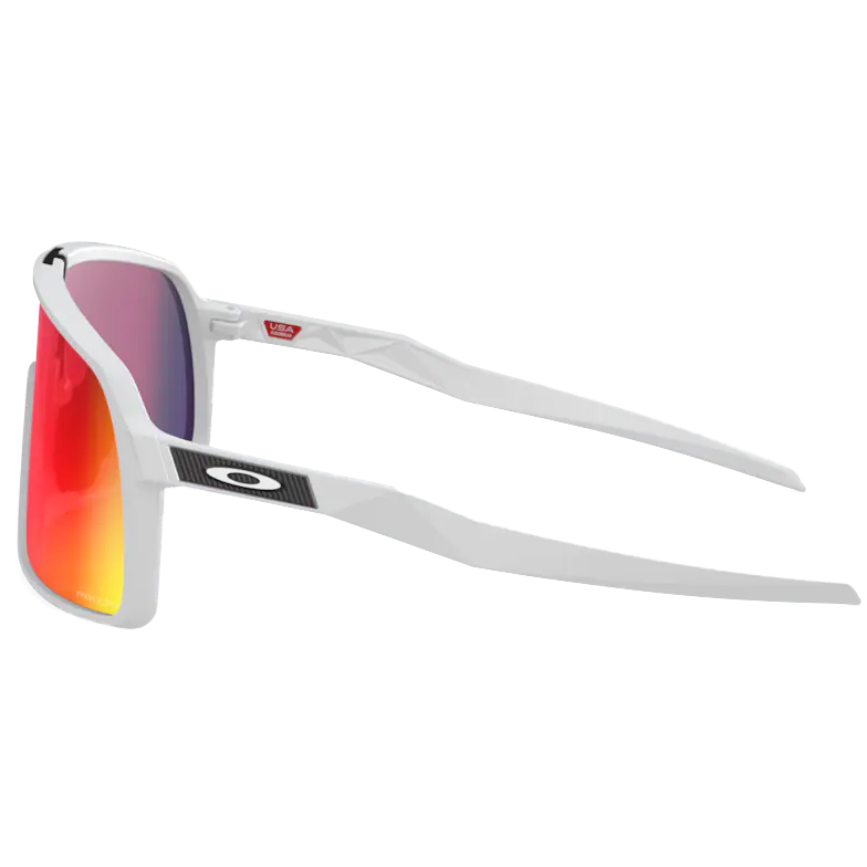 Sutro - Low Bridge Matte White/Prizm Road, Oakley Sutro - Low Bridge Matte White/Prizm Road One Alt View Side