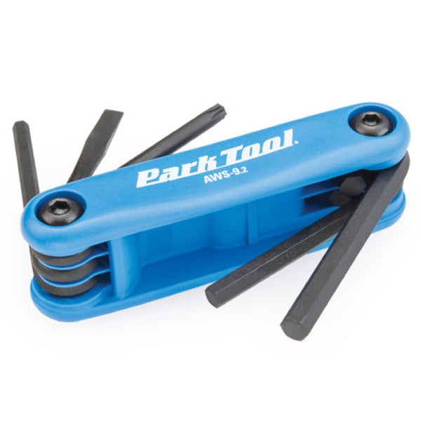 AWS-9.2 Fold-Up Hex Wrench Set, Park Tool AWS-9.2 Fold-Up Hex Wrench Set