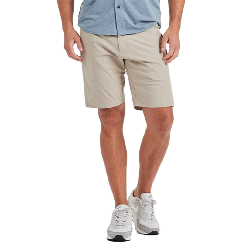 Men's Aim Short, Vuori Aim Short KHK-Khaki Alt View Model Front