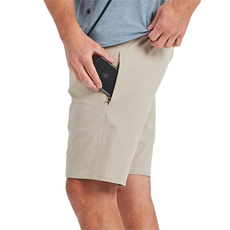 Men's Aim Short, Vuori Aim Short KHK-Khaki Alt View Model Pocket