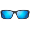 Matte Translucent Blue Black