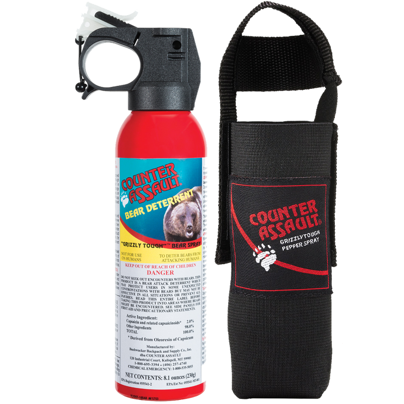 8.1 oz Bear Spray w/ Holster, Featured Image