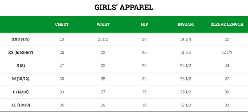 Girl's All Apparel Package w/ Pants, Sports Basement Rentals Girl's All Apparel Package w/ Pants