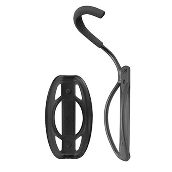 Leo Single Bike Hook + Tray Black alternate view