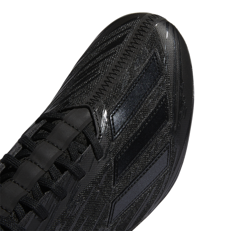 Men's Adizero, Adidas Men's Adizero Black/Black Alt View Toe Top