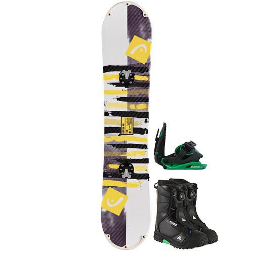 Columbia The Works Package w/ Bibs - Boy's Snowboard alternate view