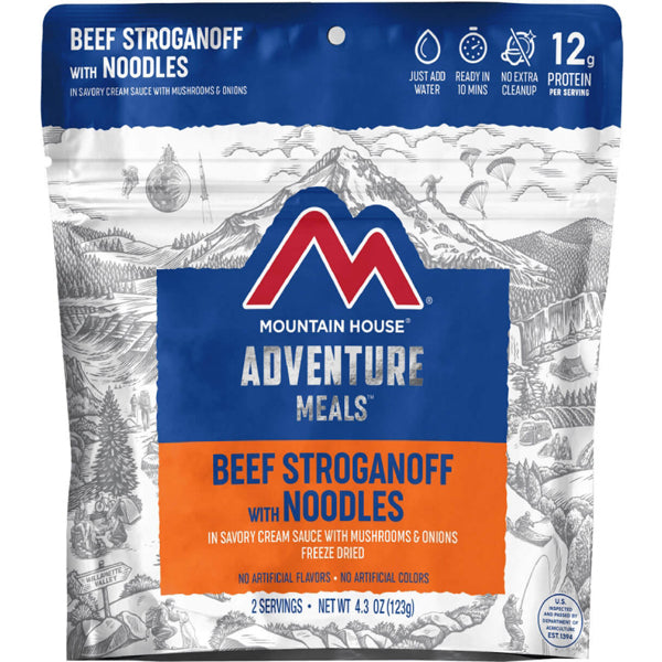 Beef Stroganoff w/ Noodles (2 Servings), Featured Image