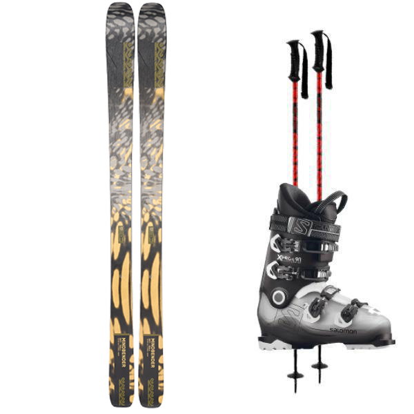 K2 Men's Mindbender 99Ti Premium Ski Package, Featured Image