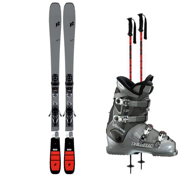 K2 Women's Mindbender RX Sport Ski Package alternate view