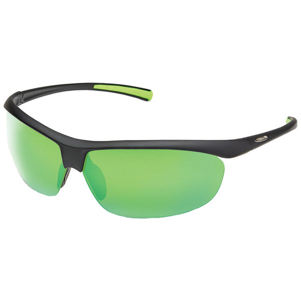 Zephyr - Matte Black/Polarized Green Mirror alternate view