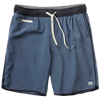 Vuori Men's Banks Shorts Azure Linen Texture