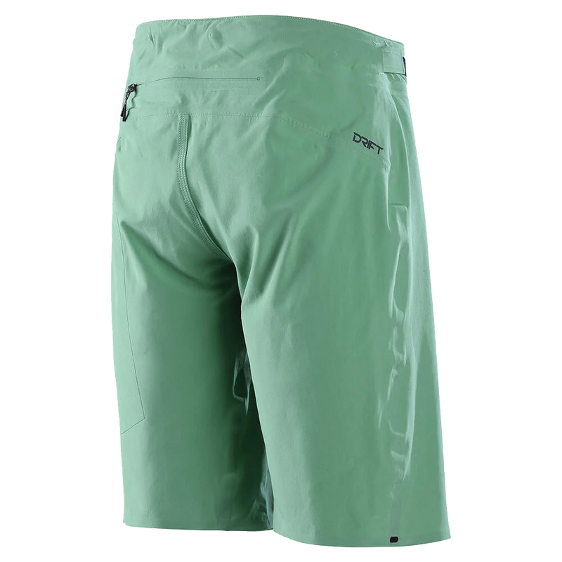 Men's Drift Short Shell, Troy Lee Designs Men's Drift Short Shell Glass Green Alt View Back