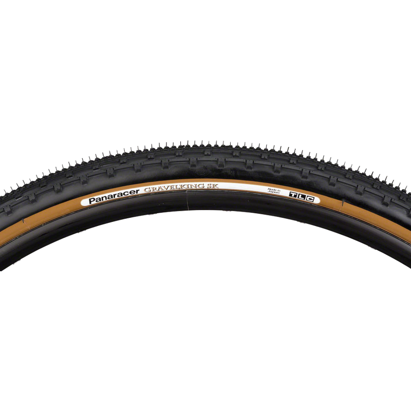 GravelKing SK Tire - 700c x 50, Tubeless, Folding, Black/Brown, Quality Bicycle Products GravelKing SK Tire - 700 x 50, Tubeless, Folding, Black/Brown One Alt View Side