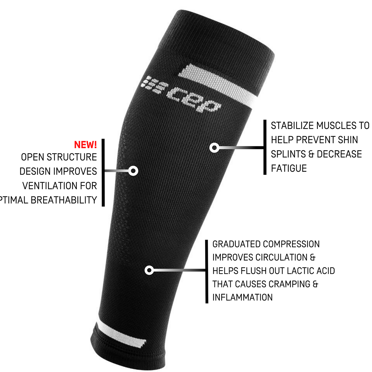 Women's Run Compression Calf Sleeve 4.0 alternate view
