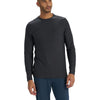 Vuori Men's Long-Sleeve Strato Tech Tee HCC_Heather Charcoal