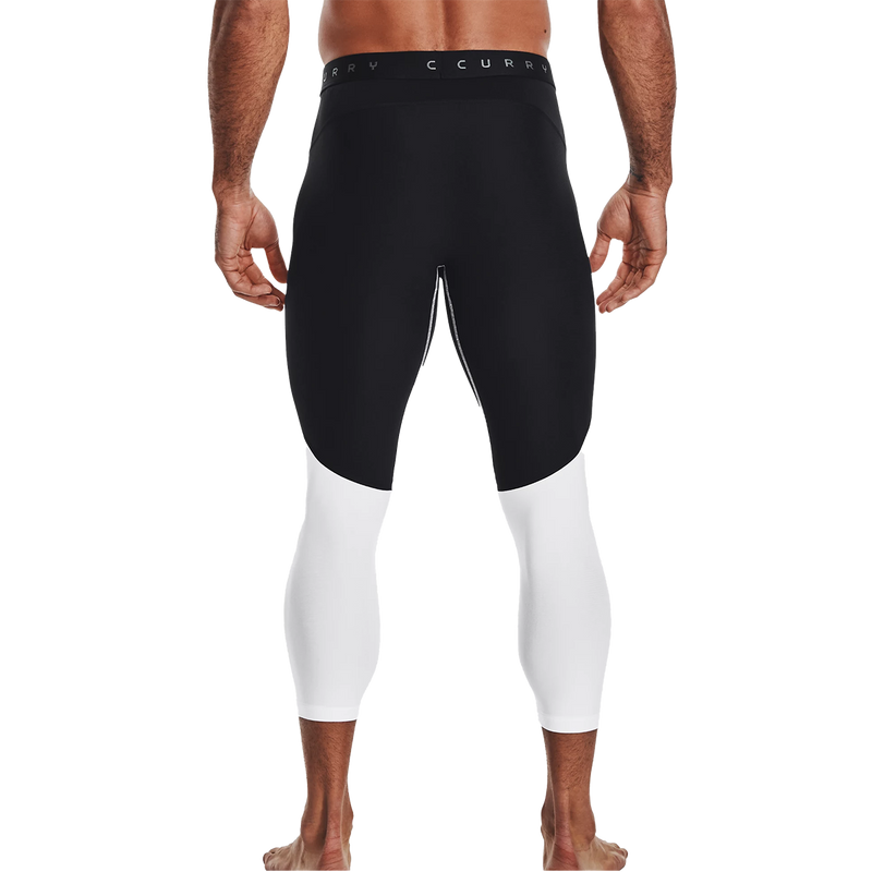 Men's Curry UNDRTD 3/4 Tight, Under Armour Men's Curry UNDRTD 3/4 Tight 001-Black back