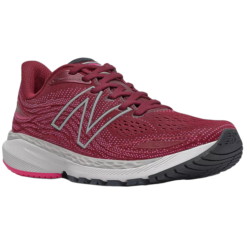 Women's Fresh Foam 860 v12, New Balance Women's Fresh Foam 860 v12 Garnet/Pink Glo