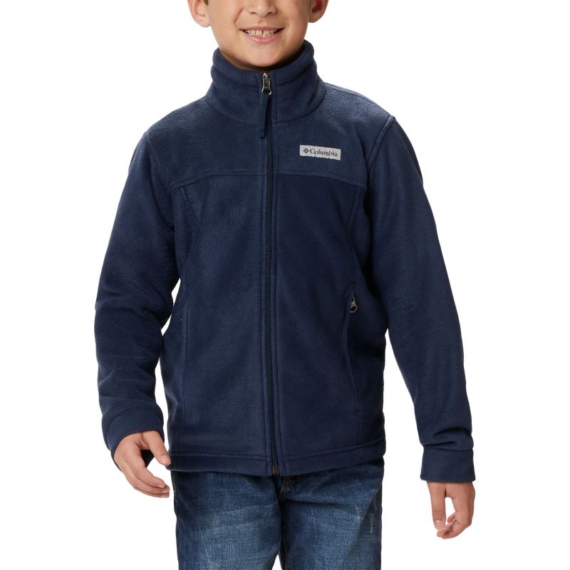Youth Steens Mountain II Fleece Jacket, Columbia Boys‚Äô Steens Mountain II Fleece Jacket 464-Collegiate Navy