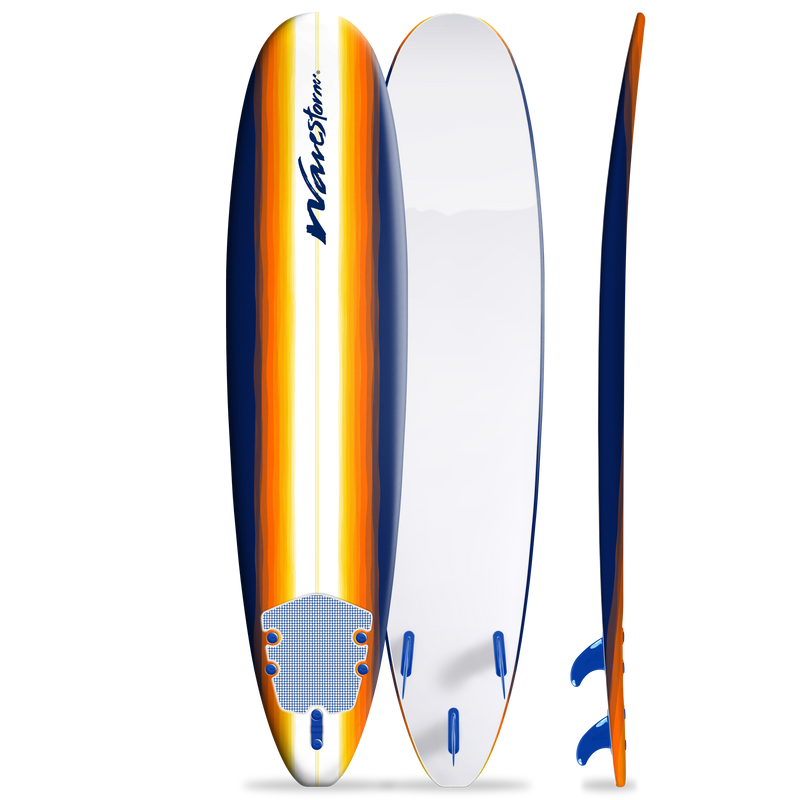8’0 Classic Surfboard w/ Leash, Featured Image