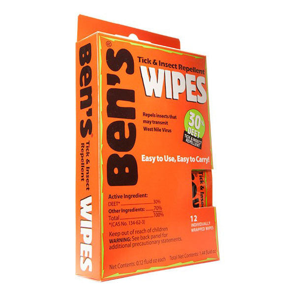 30% DEET Wipes (12 Pack), Featured Image