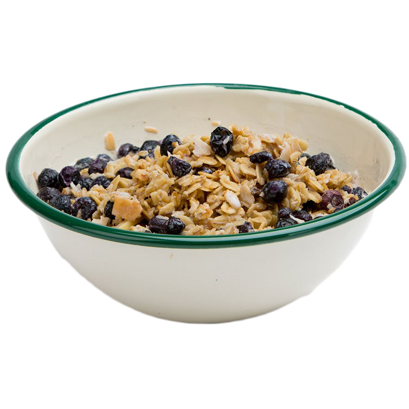 Granola with Blueberries, Almonds & Milk (1 Serving)