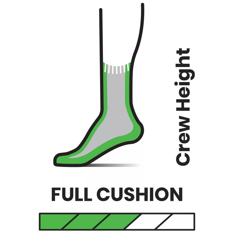 Performance Hike Full Cushion Crew, Smartwool Performance Hike Full Cushion Crew 001-Black