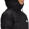 The North Face Women's Hydrenalite Down Hoodie JK3-TNF Black Alt View Hood