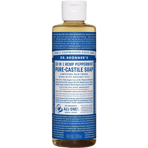 Pure-Castile Liquid Soap - 8 oz, Featured Image